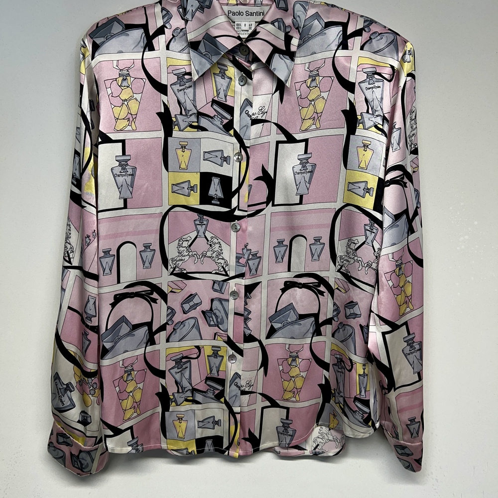 Paolo Santini Vintage Silk Shirt